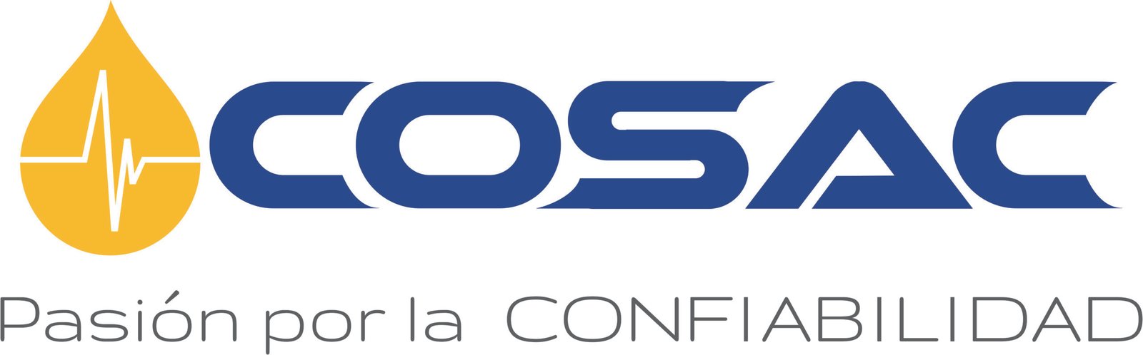 COSAC logo PASION POR LA CONFIABILIDAD CALIDAD FHD